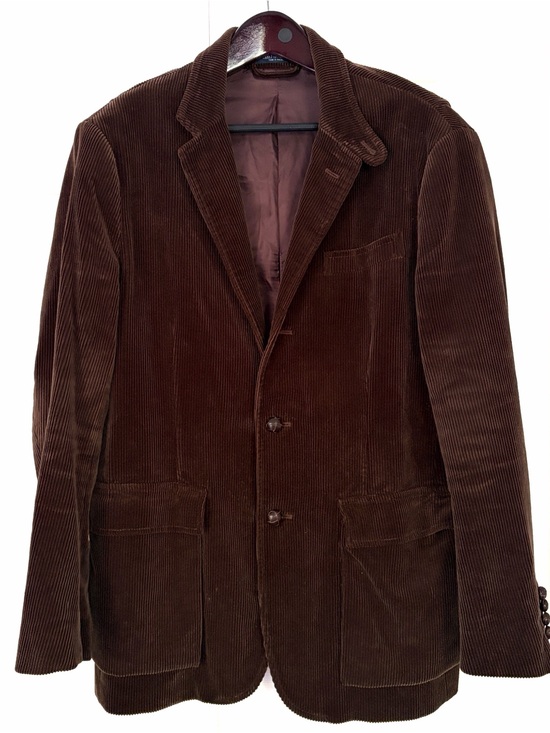 Polo Ralph Lauren Other - Polo Ralph Lauren Vintage Brown Corduroy 100% Cotton Sport Coat Blazer Large